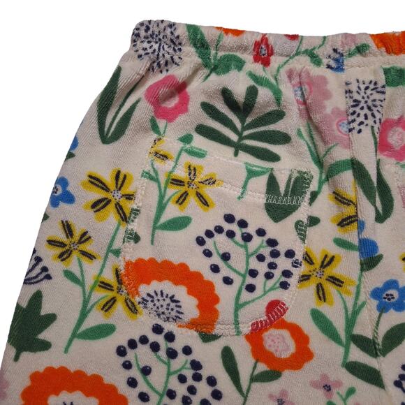 Mini Boden floral print towelling shorts - Picture 5 of 11